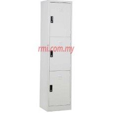 Steel Locker @ 3 Compartment (15"x18")